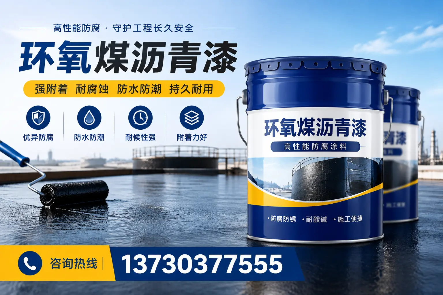 如何判断环氧煤沥青漆的质量？润州消费者指南